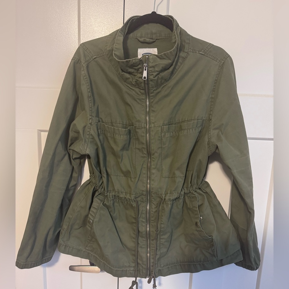 Old Navy Utility Jacket in Olive Green